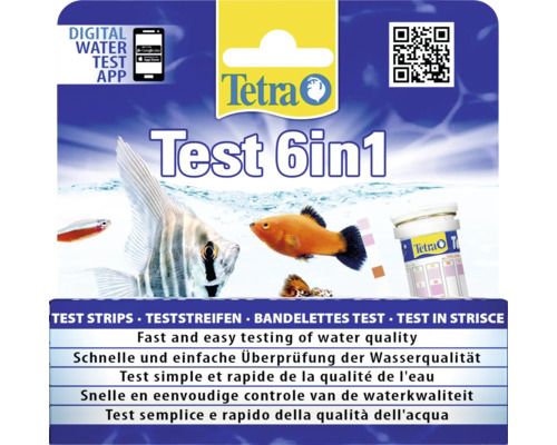 Wassertest Tetra Test 6 in 1