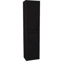 Hängehochschrank mit 2 Türen Devo Gloria 2.0 links BxHxT 40x172x33 cm perfect touch black glatt