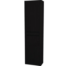 Hängehochschrank mit 2 Türen Devo Gloria 2.0 rechts BxHxT 45x165x26 cm perfect touch black glatt