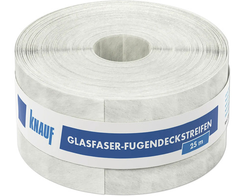 Knauf Glasfaser Fugendeckstreifen 25 m x 50 mm Knauf Glasfaser Fugendeckstreifen Rolle mit 25 Metern Länge