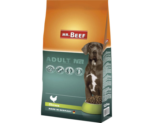 Hundefutter trocken MR.BEEF Adult Geflügel 12,5 kg