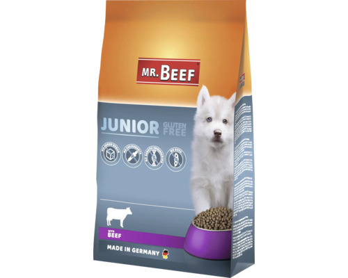 Hundefutter trocken MR.BEEF Junior 4 kg