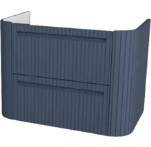 Waschtischunterschrank Devo Gloria 2.0 70x50x42 cm perfect touch parisian blue geriffelt
