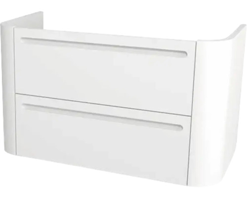 Waschtischunterschrank Devo Gloria 2.0 86x50x42 cm premium white supermatt glatt