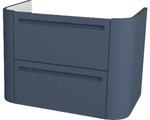 Waschtischunterschrank Devo Gloria 2.0 70x50x42 cm perfect touch parisian blue glatt Waschtischunterschrank mit zwei Schubladen für das Badezimmer