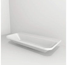 Rechteckige Badewanne aus Sanitäracryl