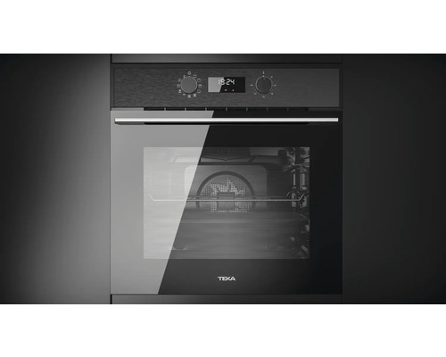 Teka Einbaubackofen mit digitaler Anzeige und Glasfront