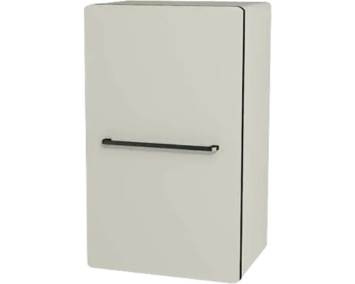Hängeschrank mit 1 Tür Devo Sonus 2.0 links BxHxT 38x63x30 cm classico muschel Weißer Spiegelschrank mit Griff