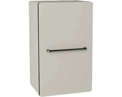Hängeschrank mit 1 Tür Devo Sonus 2.0 rechts BxHxT 38x63x30 cm dakar suedette matt Waschbeckenunterschrank mit Griff