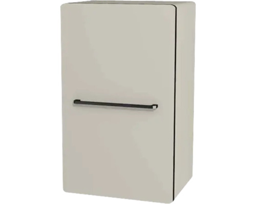 Hängeschrank mit 1 Tür Devo Sonus 2.0 links BxHxT 38x63x30 cm dakar suedette matt Waschtischunterschrank mit Griff