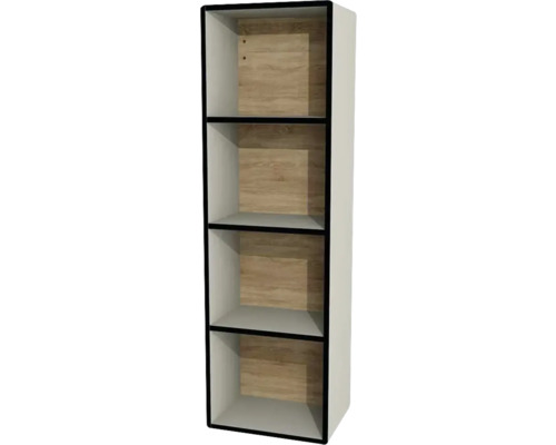 Hängeschrank offen Devo Sonus 2.0 BxHxT 38x124.5x28 cm classico muschel