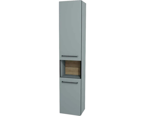 Hängehochschrank mit 2 Türen mit offenen Fach Devo Sonus 2.0 links BxHxT 38x186x30 cm fjord Hängehochschrank mit 2 Türen mit offenen Fach Devo Sonus 2.0 links BxHxT 38x186x30 cm fjord