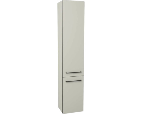 Hängehochschrank mit 2 Türen Devo Sonus 2.0 rechts BxHxT 38x186x30 cm classico muschel Hochschrank mit zwei Türen und Griffen