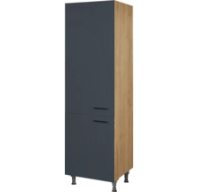 Hochschrank mit zwei Türen und Füßen