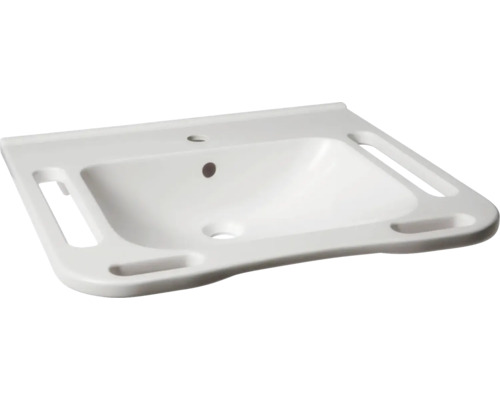 Unterfahrbarer Waschtisch Pressalit MATRIX 60 x 55,5 cm weiß glänzend mit Beschichtung R2026000