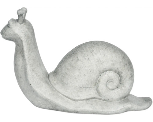 Dekorative Schneckenfigur für den Garten