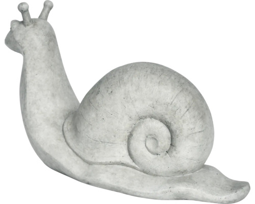 Dekorative Schneckenfigur für den Garten