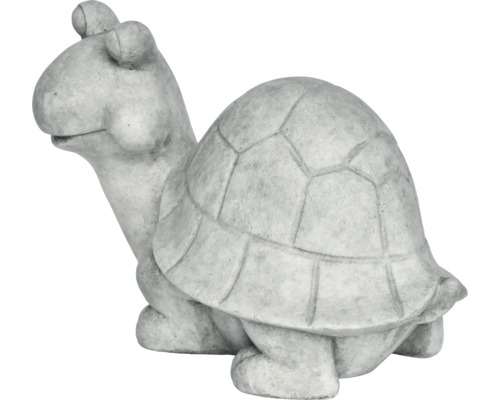 Dekorative Gartenfigur: Schildkröte aus Stein