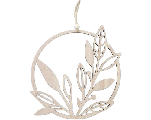 Dekorativer Pflanzenring zum Aufhängen aus Holz
