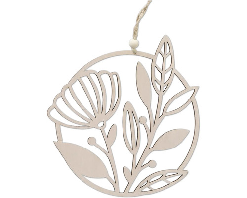 Dekorative Holzblume zum Aufhängen