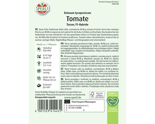 Samenpackung Tomate Tarzan F1-Hybride