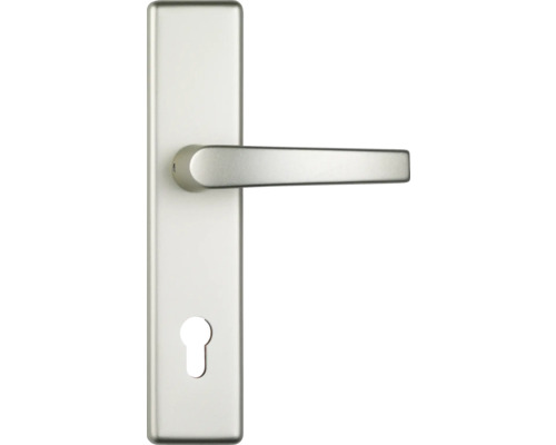 Türgriff mit Langschild und Schlüsselloch