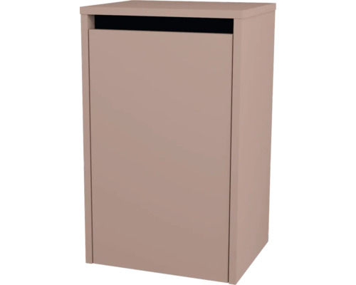 Hängeschrank mit 1 Tür und Wäschekorb Devo Etna 2.0 BxHxT 40x65x33 cm antique rose Freistehender Briefkasten mit integriertem Zeitungsfach