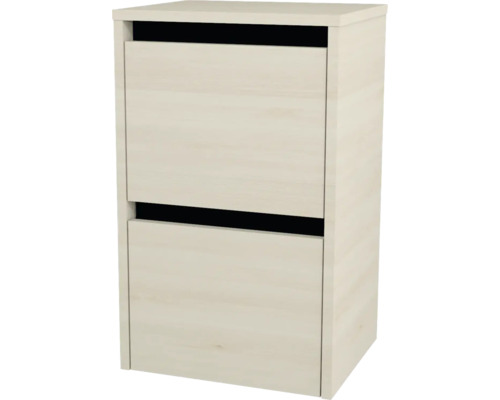 Hängeschrank mit 2 Schubladen Devo Etna 2.0 BxHxT 40x65x33 cm polar aland pine Schuhschrank mit zwei Schubladen