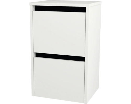 Hängeschrank mit 2 Schubladen Devo Etna 2.0 BxHxT 40x65x33 cm alpine white