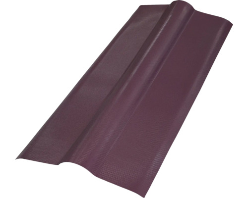 Gutta Guttanit+ Firsthaube rot 1050 mm x 220 mm x 220 mm x 2,25 mm Trapezblech zur Dacheindeckung