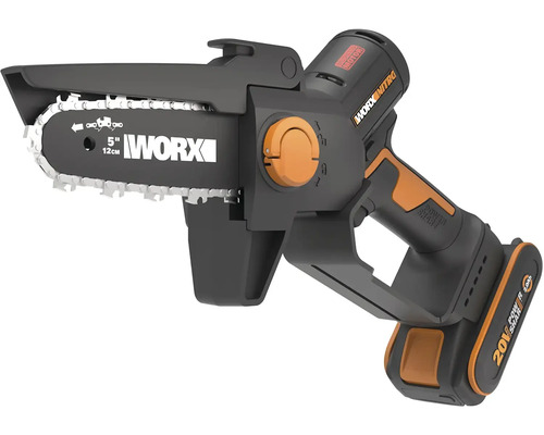 Worx Nitro Akku-Kettensäge mit 12 Zentimeter Schnittlänge