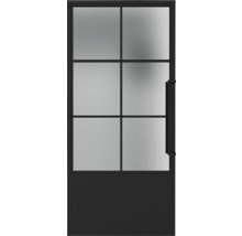 Innentür mit Glaseinsatz und Griff