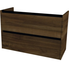 Waschbeckenunterschrank Devo Etna 2.0 97x64x40 cm ohne Waschbecken tobacco pacific walnut
