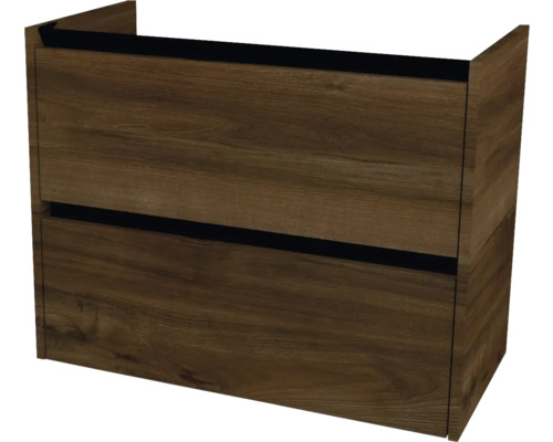 Waschbeckenunterschrank Devo Etna 2.0 81x64x40 cm ohne Waschbecken tobacco pacific walnut Waschbeckenunterschrank Devo Etna 2.0 81x64x40 cm ohne Waschbecken tobacco pacific walnut