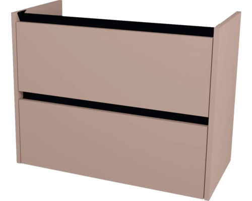 Waschbeckenunterschrank Devo Etna 2.0 81x64x40 cm ohne Waschbecken antique rose Waschtischunterschrank mit zwei Schubladen für Badezimmer