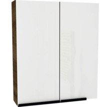 Spiegelschrank Devo Etna 2.0 links BxHxT 60x70x16 cm tobacco pacific walnut