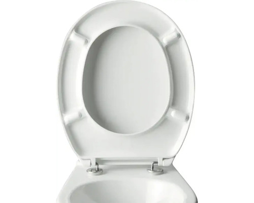 Toilettensitz mit offenem Deckel