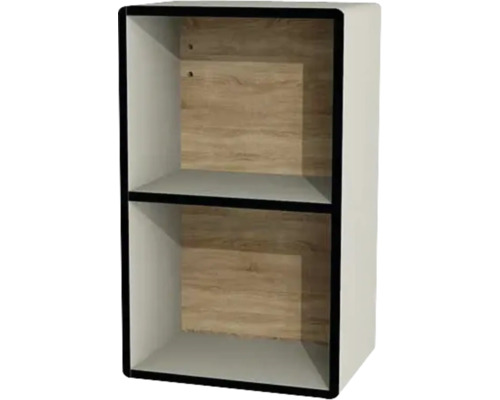 Hängeschrank offen Devo Sonus 2.0 BxHxT 38x63x28 cm classico muschel