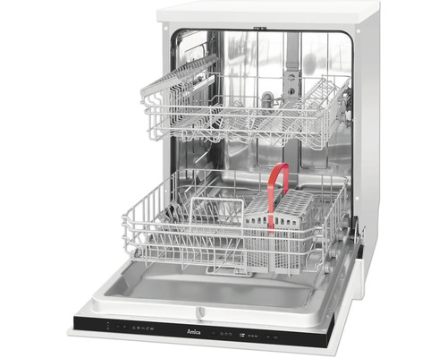 Offener Geschirrspüler mit zwei Körben