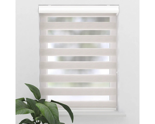 Fenster mit Doppelrollo zur Lichtregulierung
