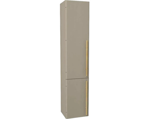 Hängehochschrank mit 2 Türen Devo Sonet links BxHxT 35x164x32 cm structure dakar/Eiche