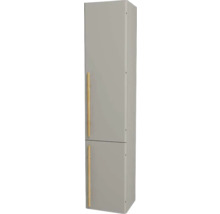 Hochschrank mit zwei Türen und Griffen