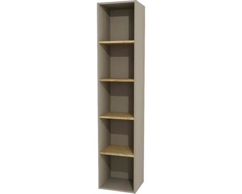 Seitenschrank offen Devo Sonet 35x164x30 cm structure dakar/Eiche