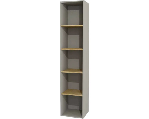 Seitenschrank offen Devo Sonet 35x164x30 cm kaschmir/Eiche