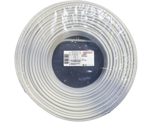 Mantelleitung NHXMH-J 3x2,5 mm² 100 m grau Elektrokabel auf Rolle, 100 Meter