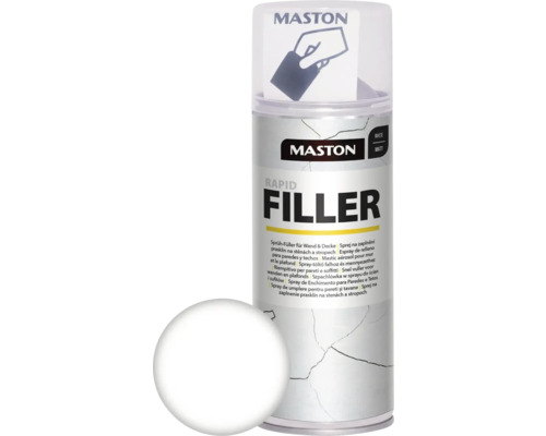 Sprühlack Spray-Füller für Wand & Decke Maston weiss 400 ml