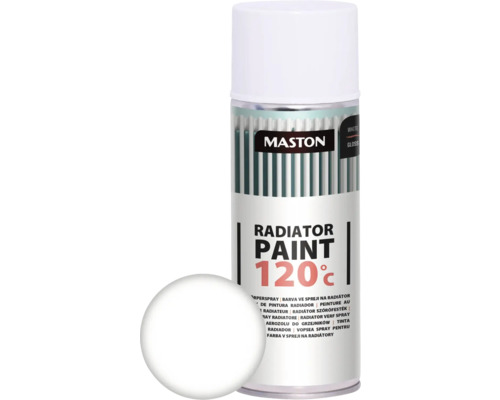 Sprühlack Maston Heizkörperlack glanz weiss 400 ml Maston Heizkörperlack Spraydose für Heizkörper