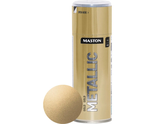 Sprühlack Maston Metallic Gold 400 ml