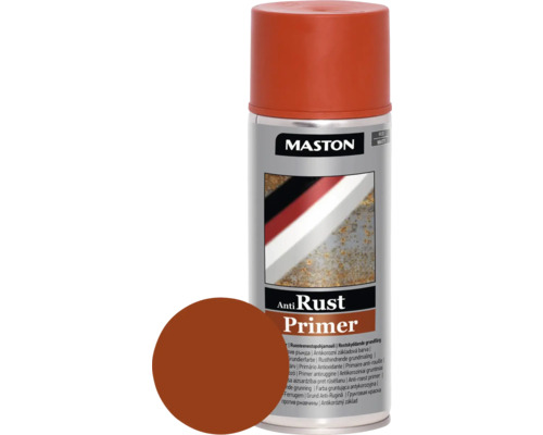 Sprühlack Maston Grundierung Rostlöser Rostschutz rotbraun 400 ml Maston Anti Rost Primer Spraydose