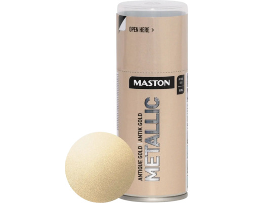 Sprühlack Maston Metallic antik gold 150 ml Sprühlack Maston Metallic antik gold 150 ml